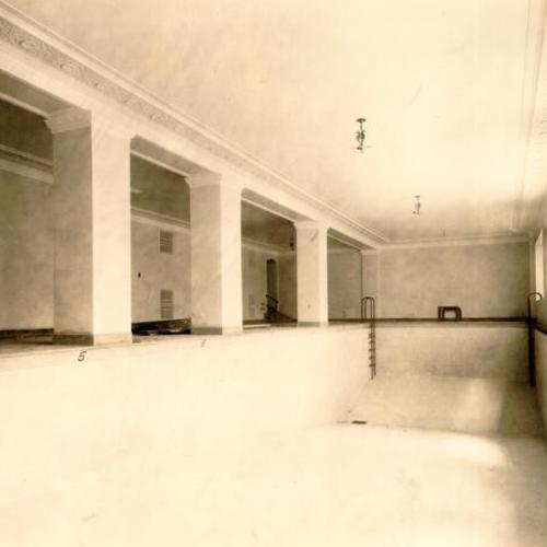[Interior pool at the Women's Building]
