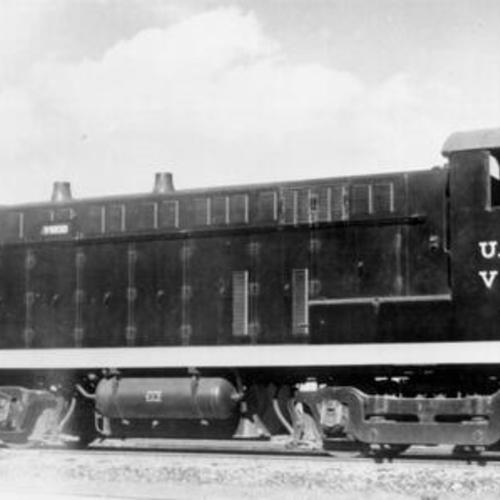 [U. S.  Army Transportation Corps Diesel Locomotive No. V-1800]