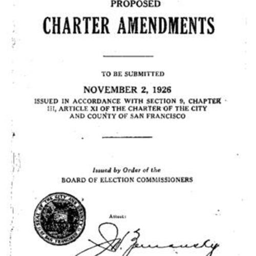 1926-11-02, San Francisco Voter Information Pamphlet