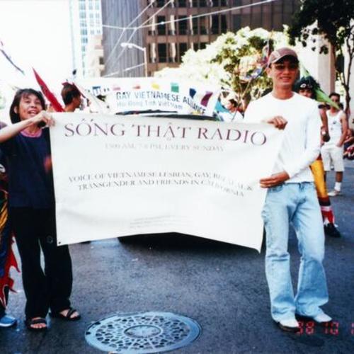 [Queer American Vietnamese Association in 1996 at Gay Pride]