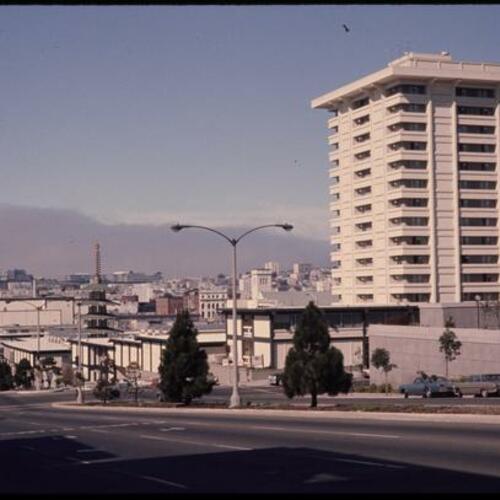 Japanese Cultural and Trade Center from Geary Boulevard