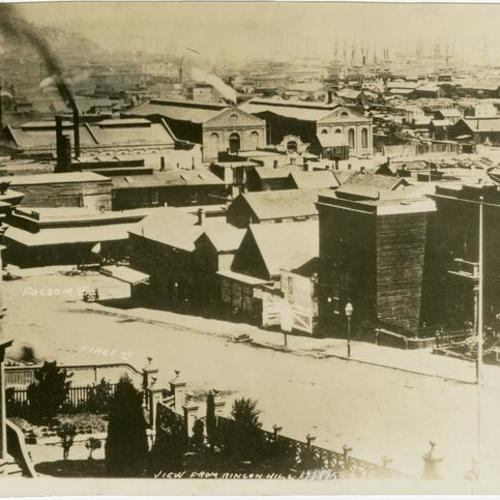 View from Rincon Hill 1865