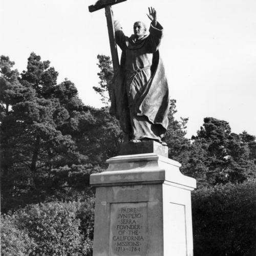 [Monument of Junipero Serra in Golden Gate Park]