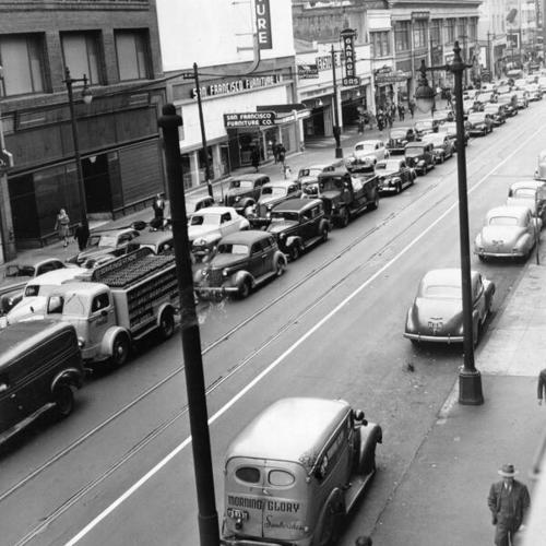 [Mission Street, looking west from 4th Street]