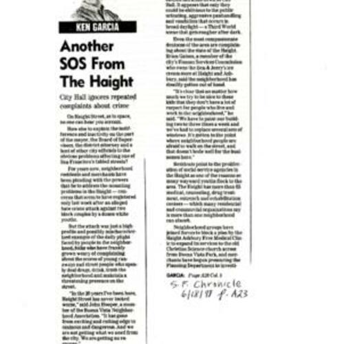 Another SOS..., SF Chronicle, June 18 1998
