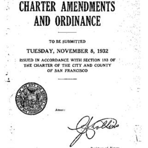 1932-11-08, San Francisco Voter Information Pamphlet