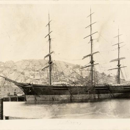 [Wooden ship "Indiana"]