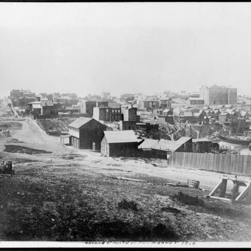 [Second Street, north of Townsend Street]