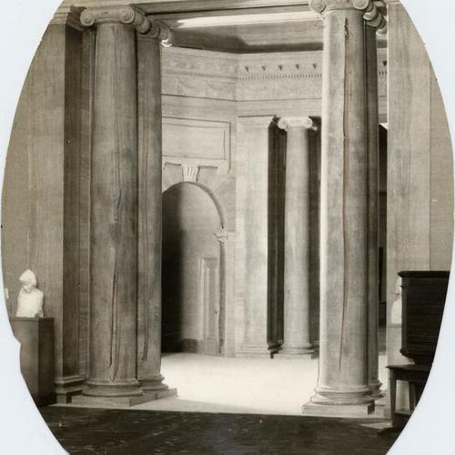 [View of rotunda at the Palace of the Legion of Honor]