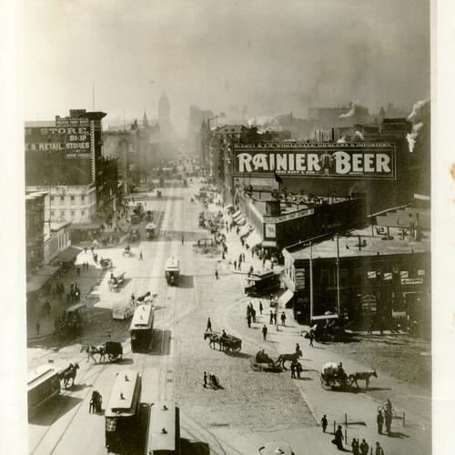 [Market Street, west from Ferry Building]
