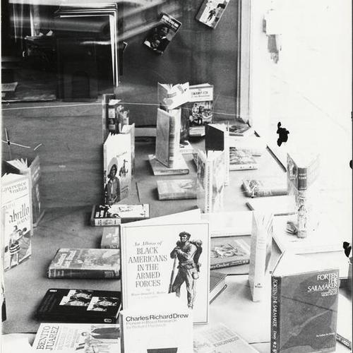 [Window display at Ocean View Branch Library]