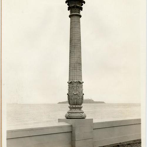 Light Standard on the Esplanade, August 29, 1914
