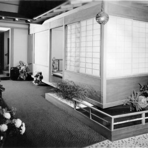 [Interior of the Nikko restaurant]
