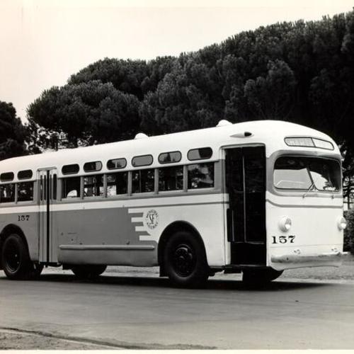 [San Francisco Municipal Railway chartered bus]
