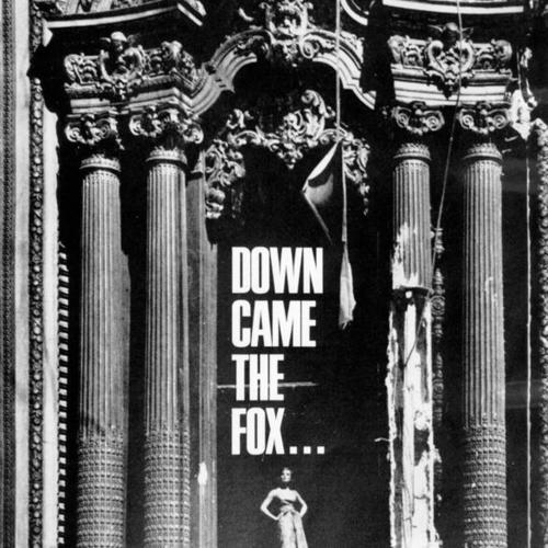  demolition of the Fox theater]