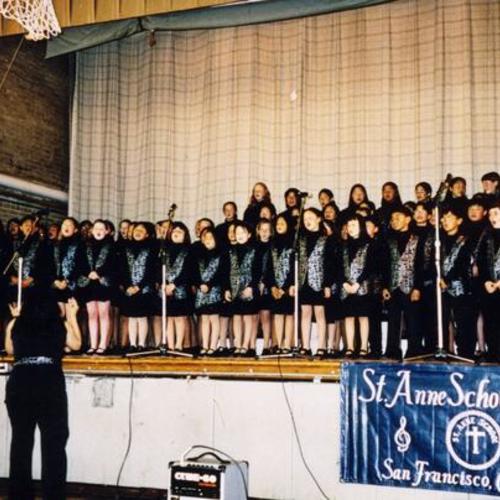 [St. Anne School Choir]