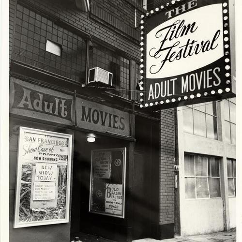 [The Film Festival Adult Movies located on 245 - 6th Street]