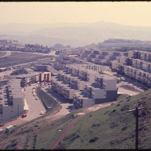 View of housing from Twin Peaks