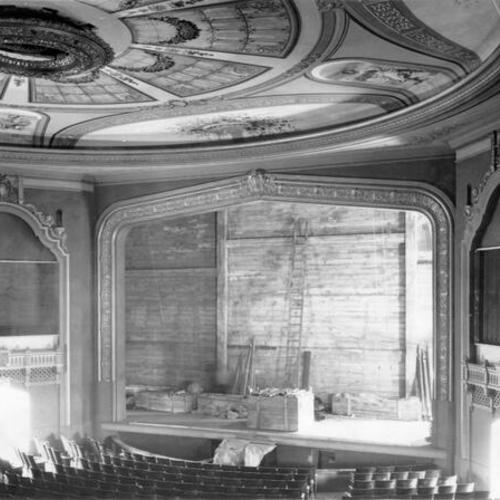 [Interior of Avenue Theater]
