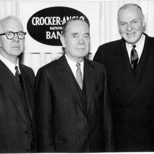[Five principal officers of Crocker-Anglo National Bank]