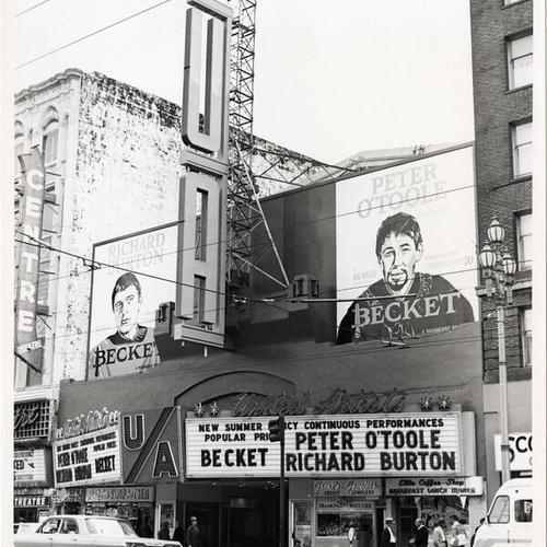 [United Artists Theater at 1077 Market Street]