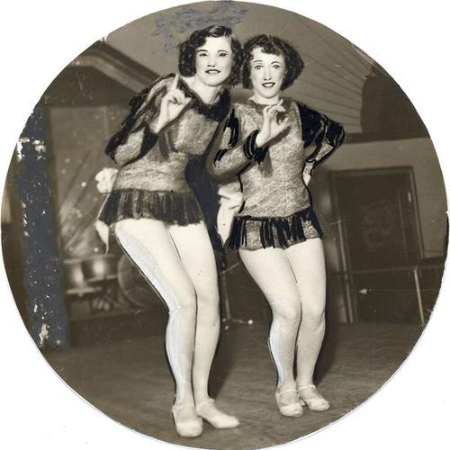 [Unidentified dancers at the Dragon nightclub in the Barbary Coast district]