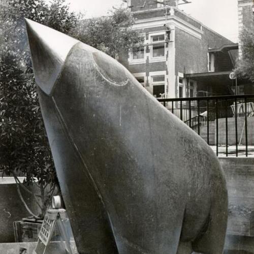 [Sculpture of bear, Ghirardelli Square]