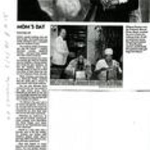 Lipstick, Lunch Bring Mother's Day Magic to Struggling Moms, San Francisco Chronicle, May 11 1998, 2 of 2