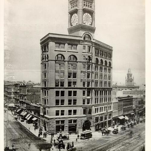 Chronicle Building, July 1890