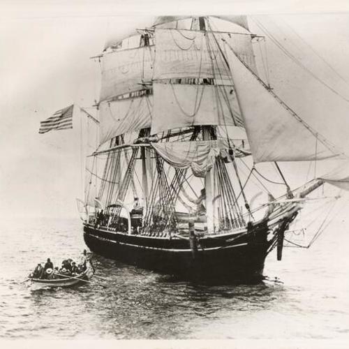 [Wooden sailing ship "Desdemona"]