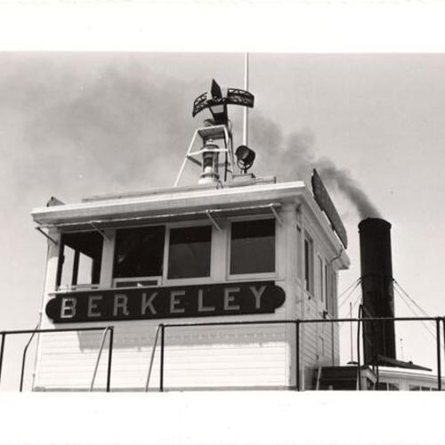 [Top deck of the ferryboat "Berkeley"]
