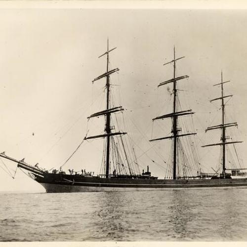 [Iron sailing ship "Blythswood"]
