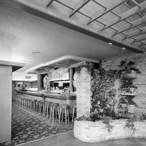 [Interior of the Oyster Loaf restaurant]