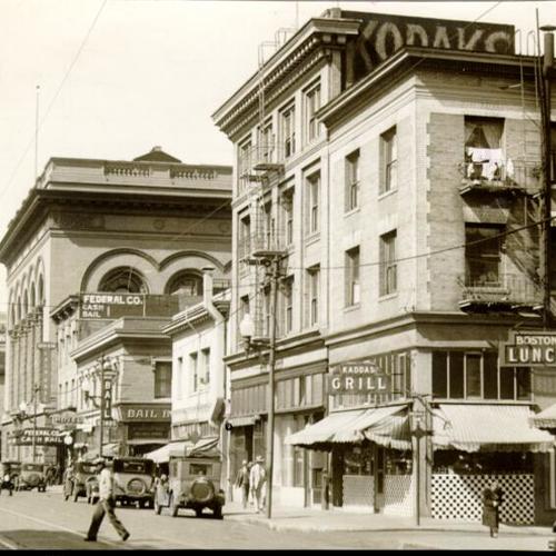 [Kearny and Commercial streets]