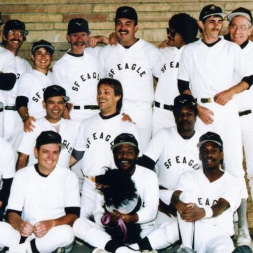 [Team photo of the Eagle Team in 1988]