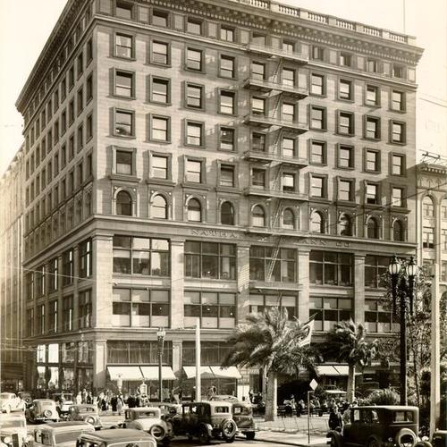 [Nathan Dohrmann Company building at Geary and Stockton streets]