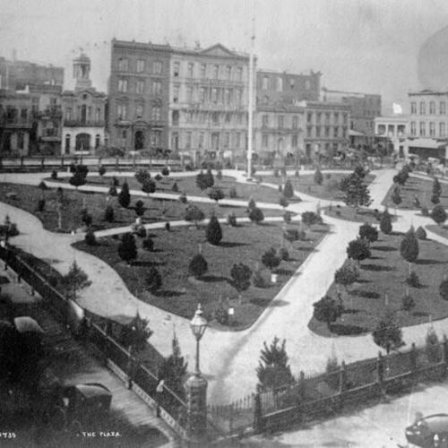 [Portsmouth Plaza, circa 1865]