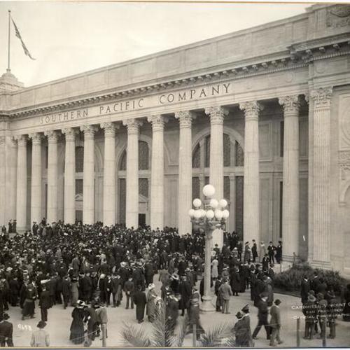 [Dedication of Southern Pacific Company building at the Panama-Pacific International Exposition]