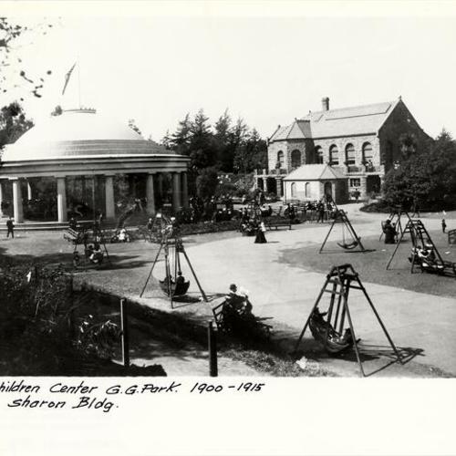 [Children Center, Golden Gate Park, Sharon Building, 1900-1915]