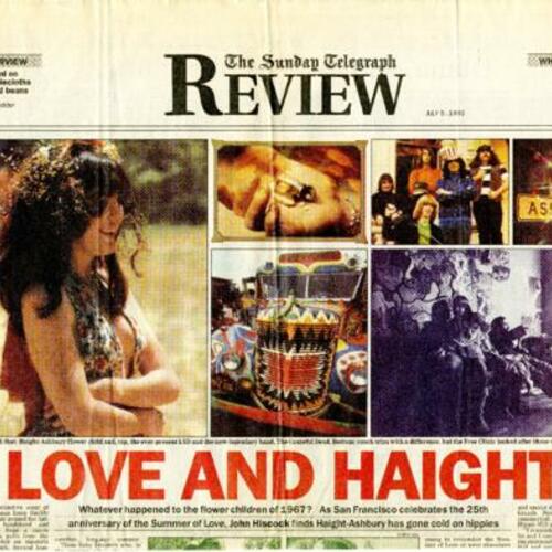 Love and Haight, the Sunday Telegraph, July 1992