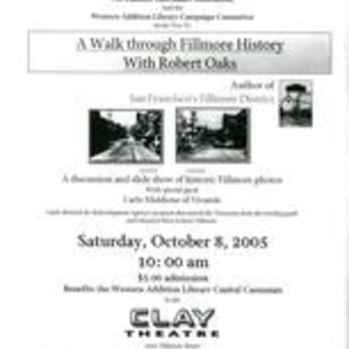 A Walk Through Fillmore History with Robert Oaks