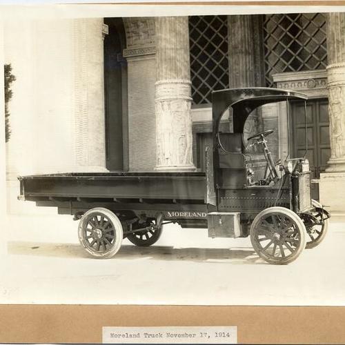Moreland Truck  - November 17, 1914