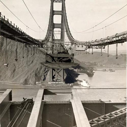 [Construction of the Golden Gate Bridge]