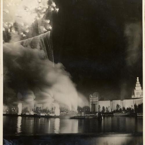 Fireworks on the Marina, July 4, 1915