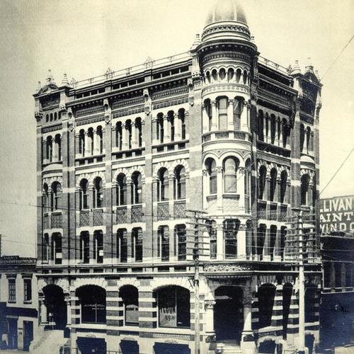 [Building on northeast corner of Front and California streets]