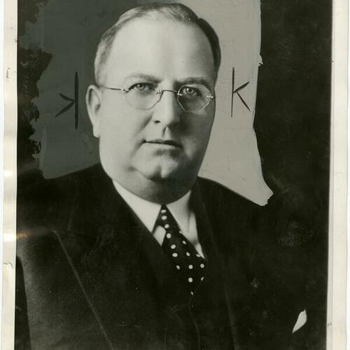 [Portrait of Senator Walter McGovern]