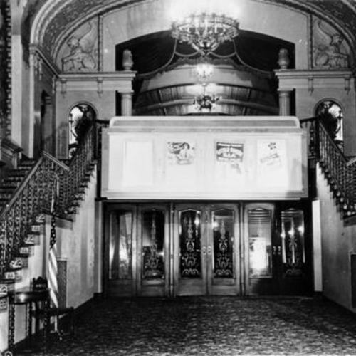 [Lobby of the Irving Theater]