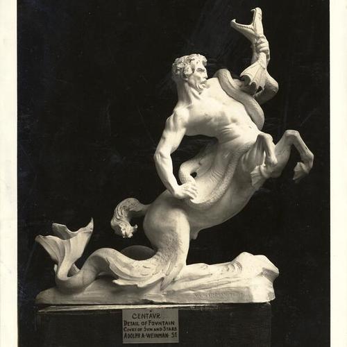 ["Centaur" by Adolph A. Weinman at the Panama-Pacific International Exposition]