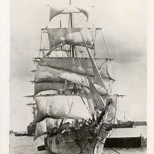 [Iron sailing ship "Diego"]