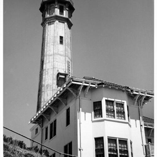 [Lighthouse on Alcatraz Island]